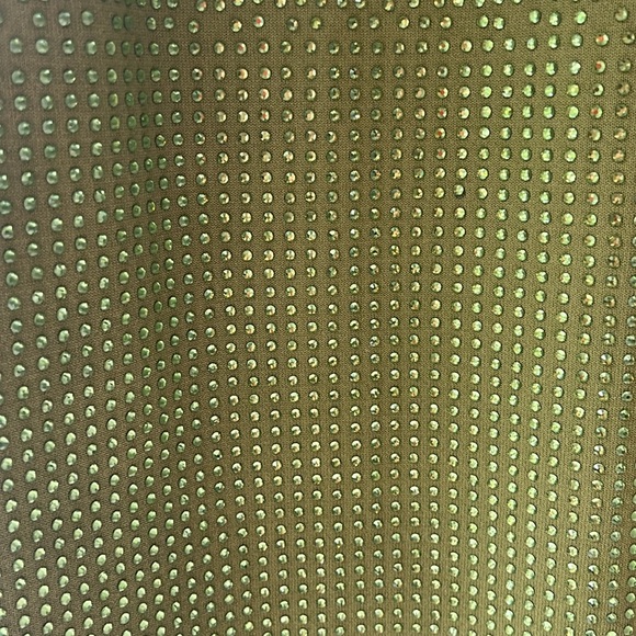 NWT House  of Harlow 1960 Green. Two Piece Set. Green Rhinestones all over.Sz S - Picture 10 of 13